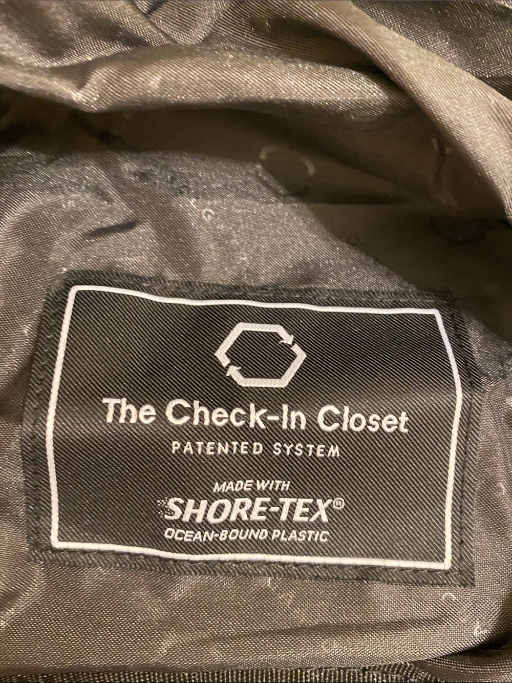 SOLGAARD  THE CHECK IN CLOSET Black Hanging Travel Organizer for Suitcase - Picture 5 of 5